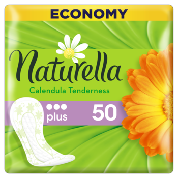 Ежедневные прокладки Naturella Мягкость Календулы Plus, 50 шт. - Pampik