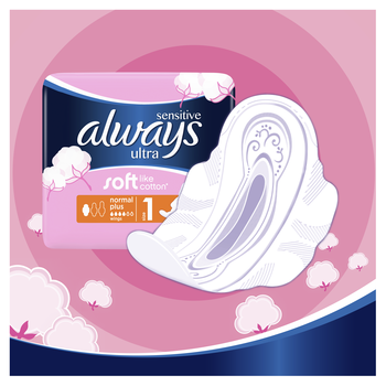 Прокладки гигиенические Always Sensitive Normal Plus, 10 шт. - Pampik - 4