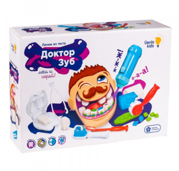 Ігровий набір Genio Kids Доктор Зуб (TA1041) - Pampik