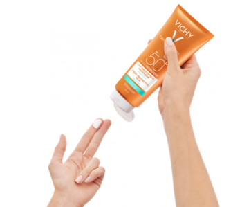Сонцезахисний зволожвальний молочко Vichy Capital Idеal Soleil, для обличчя і тіла, SPF50 +, 300 мл - Pampik - 3