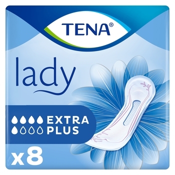 Урологічні прокладки TENA Lady Extra Plus, 8 шт. - Pampik