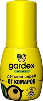 Дитячий спрей від комарів Gardex Baby, 50 мл - Pampik