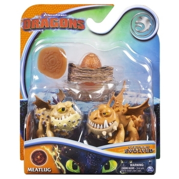 Ігровий набір Dragons Як приборкати дракона 3 Яйце і дві міні фігурки Сардельки (SM66634/5015) - Pampik - 5