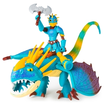 Ігровий набір Dragons Як приборкати дракона 3 з дракона Громгільди і вершника Астрід (SM66621/7410) - Pampik