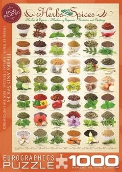 Пазл Eurographics Трави і спеції, 1000 елементів (6000-0598) - Pampik