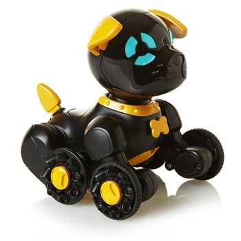 Інтерактивна маленьке цуценя WowWee Чіп, чорний з жовтим (W2804/3819) - Pampik - 7