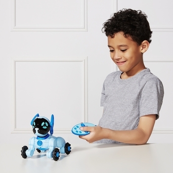 Інтерактивна маленьке цуценя WowWee Чіп, блакитний (W2804/3818) - Pampik - 9