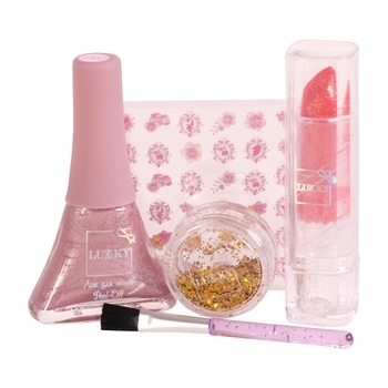 Набір дитячої косметики Lukky Дизайнер-Сет для нігтів і губ (T16787) - Pampik