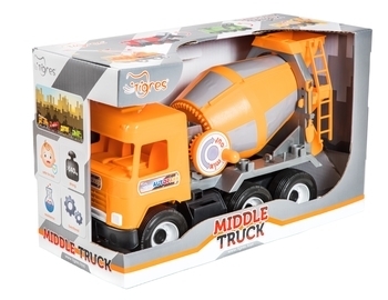 Бетономешалка Tigres Middle truck City (39311) - Pampik - 2