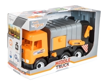 Мусоровоз Tigres Middle truck City (39312) - Pampik - 2