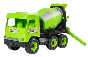 Бетономешалка Tigres Middle truck, зеленый (39485) - Pampik