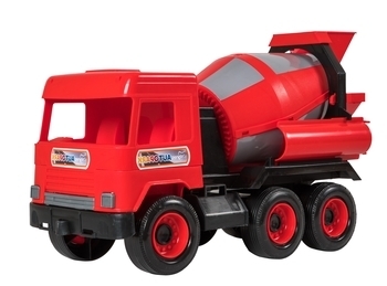 Бетономешалка Tigres Middle truck, красный (39489) - Pampik