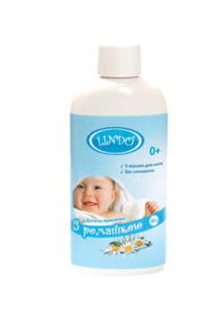 Дитяча присипка Lindo, з ромашкою, 50 г - Pampik