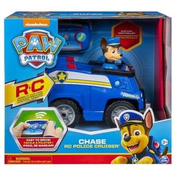 Полицейский автомобиль Paw Patrol Щенячий патруль с фигуркой Гонщика на дистанционном управлении (SM76200/8659) - Pampik - 4