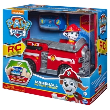 Пожарная машина Paw Patrol Щенячий патруль с фигуркой Маршала на дистанционном управлении (SM76200/8697) - Pampik