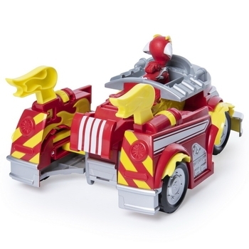 Гоночный автомобиль Paw Patrol Щенячий патруль с фигуркой Маршала, красный (SM16771/4959) - Pampik - 4