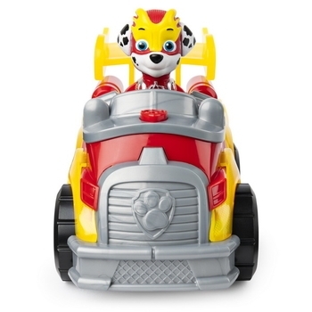 Рятувальний автомобіль де-люкс Paw Patrol Цуценячий патруль з фігуркою Маршала, зі звуковим і світловим ефектом (SM16776/7271) - Pampik