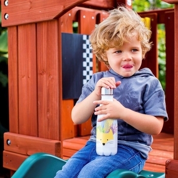 Термопляшка Chicco Drinky, Помаранчевий, 350 мл (10081.00.30) - Pampik - 2