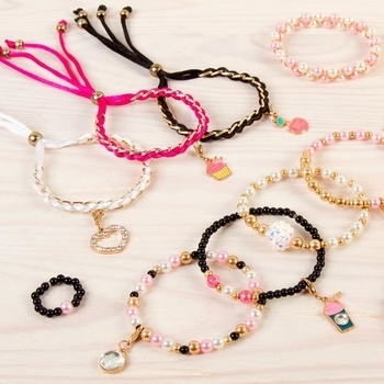 Набір для рукоділля Make it Real Juicy couture рожевий зорепад (MR4408) - Pampik - 2