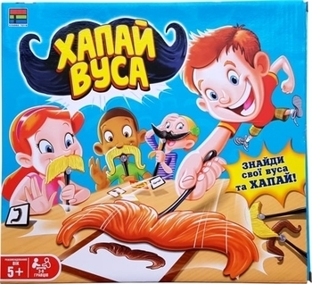 Настільна гра Kingso Toys Шлеп вуса (JT007-46) - Pampik