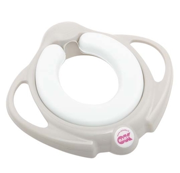 Накладка-сидіння на унітаз Ok Baby Pinguo Soft, сірий (38252035) - Pampik