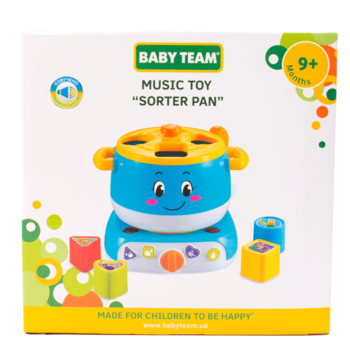 Сортер Baby Team Каструля (8637) - Pampik - 4