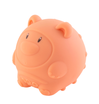 Іграшка для ванної Baby Team Звірятко зі звуком, бежевий (8745_бежева_звірятко) - Pampik