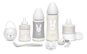 Великий подарунковий набір Suavinex Hygge Затишні історії, сірий (306627) - Pampik