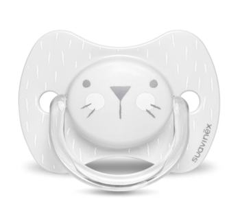 Пустушка симетрична Suavinex Hygge Затишні історії, 0-6 міс., сірий (306590) - Pampik