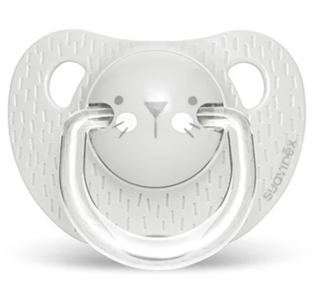 Пустушка анатомічна Suavinex Hygge Затишні історії, 0-6 міс., сірий (306554) - Pampik