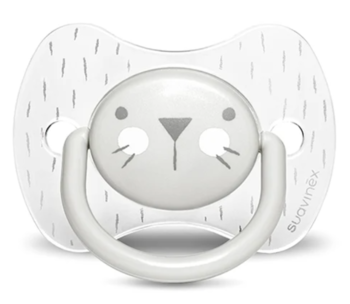 Пустушка симетрична Suavinex Hygge Затишні історії, 6-18 міс., сірий (306602) - Pampik