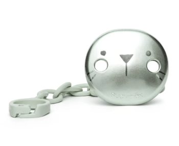 Ланцюжок для пустушки Suavinex Hygge Затишні історії, бірюзовий (306637) - Pampik