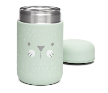 Термос для їжі Suavinex Hygge Затишні історії, бірюзовий, 350 мл (306746) - Pampik