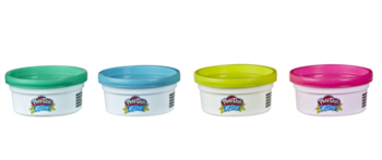 Набор пластилина Hasbro Play-Doh Elastix Ракета, 4 цвета (E9864) - Pampik - 2