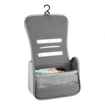 Портативний ультрафіолетовий універсальний стерилізатор-косметичка 59S UVC LED P11, сірий (P11) - Pampik - 3