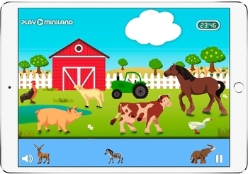 Набор фигурок домашних животных Miniland Farm Animals, 11 шт. (27420) - Pampik - 3