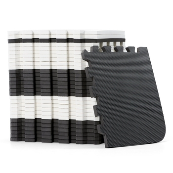 Коврик-пазл Kinderkraft Luno Black KKMLUNOBLK0000, 30 элементов, черный (00-00158791) - Pampik - 2