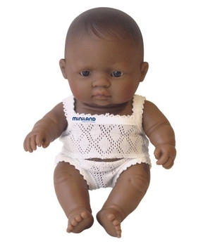 Лялька-пупс анатомічна Miniland, хлопчик-іспанець, 21 см (31127) - Pampik