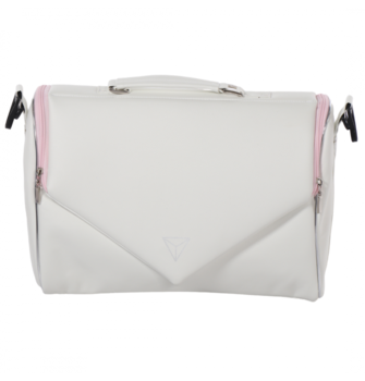 Універсальний візок 2 в 1 Junama Candy 01, білий з рожевим (J-Cy-01) - Pampik - 7