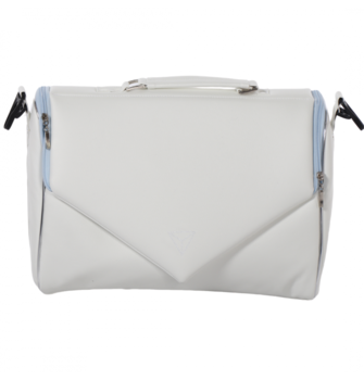 Універсальний візок 2 в 1 Junama Candy 02, білий з блакитним (J-Cy-02) - Pampik - 9