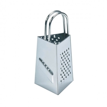 Іграшкова терка NIC Металева, сірий, 12 см (NIC530362) - Pampik