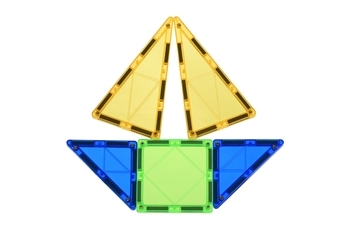 Магнітний конструктор Magplayer Магнітні плитки, 32 елемента (MPL-32) - Pampik - 7