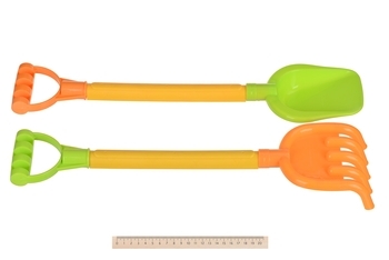 Набор для игры с песком Same Toy Самосвал, 9 предметов (943Ut) - Pampik - 7