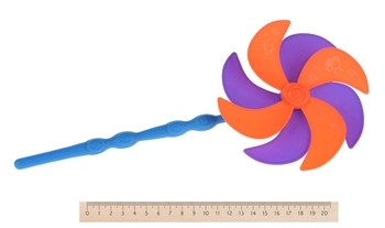 Набір для гри з піском Same Toy з Повітряною вертушкою, зелене відро, 9 предметів (HY-1206WUt-1) - Pampik - 4