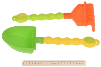 Набір для гри з піском Same Toy Ведерко блакитне, 8 предметів (976Ut-2) - Pampik - 4