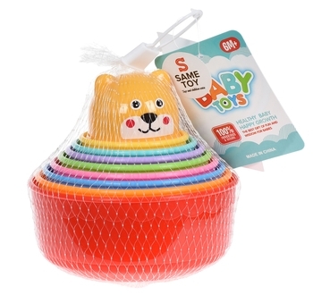 Набір для гри з піском Same Toy Чашки, 9 предметів (617-17Ut) - Pampik - 3