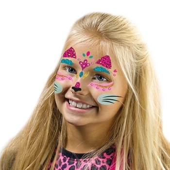 Набір наліпок на тіло Ses Creative Котик (14146S) - Pampik - 2