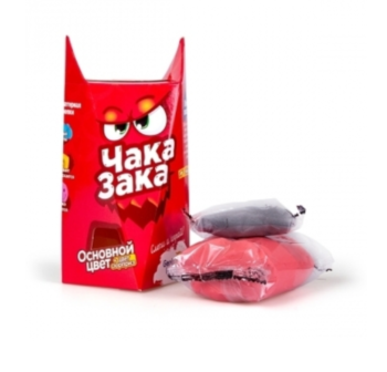 Легкий пластилін Genio Kids Чака-Зака, червоний (TA1790-5) - Pampik