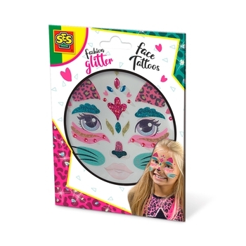 Набір наліпок на тіло Ses Creative Котик (14146S) - Pampik