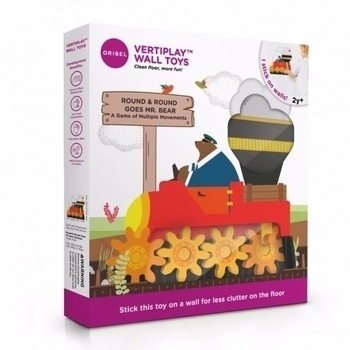 Подарок. Настенная игрушка Oribel Veritiplay Шестеренки мистера Медведя (OR813-90001) - Pampik